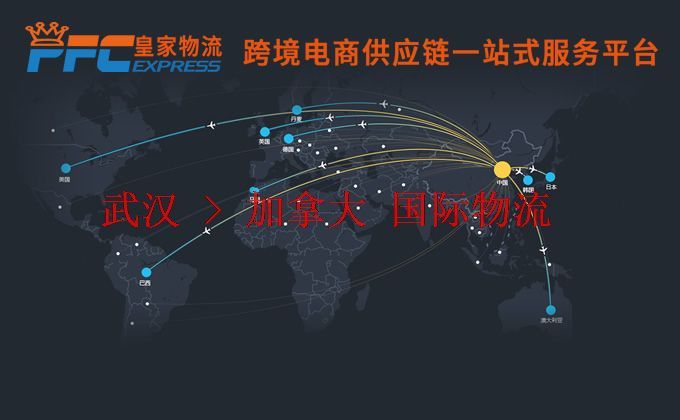 武漢到加拿大物流專線